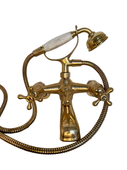 Solid Brass Wall Mounted Bath Mixer
