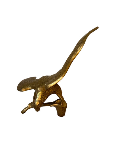 Vintage Solid Brass Eagle Figurine