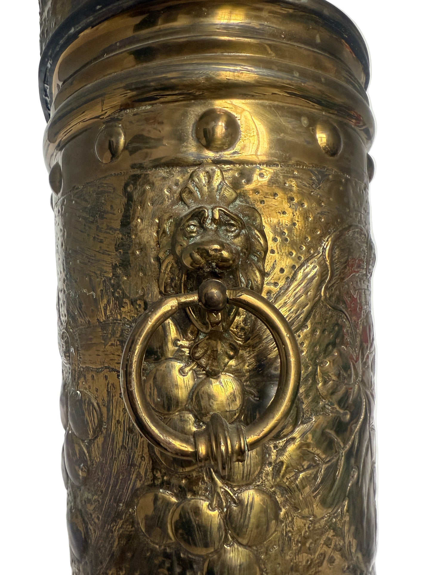 Vintage Brass Umbrella Stand