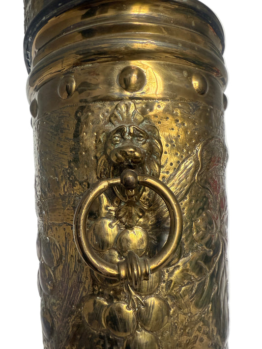 Vintage Brass Umbrella Stand