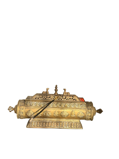 Brass Tibetan Incense Burner