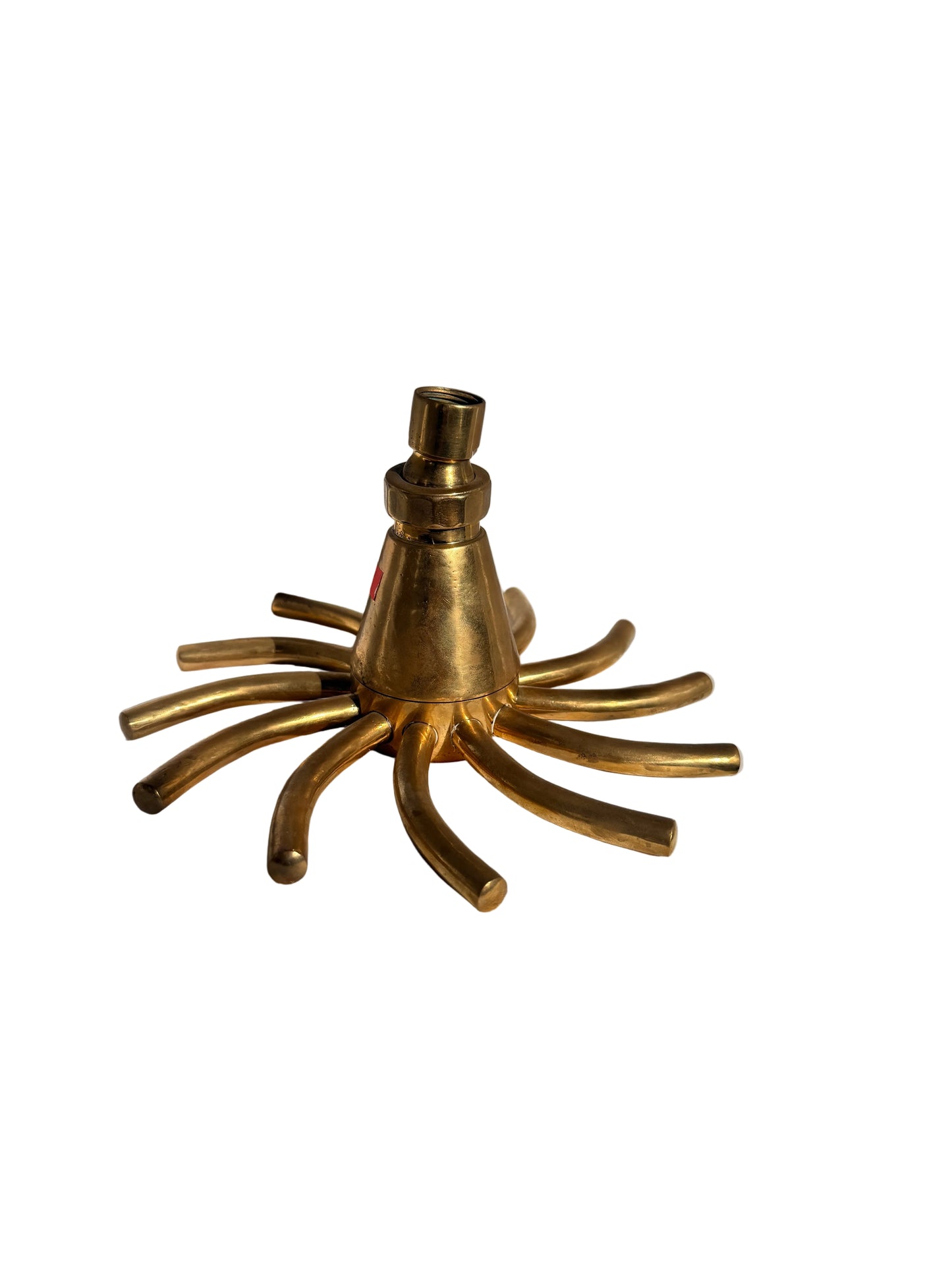 Solid Brass Rotary Fountain Shower Rose