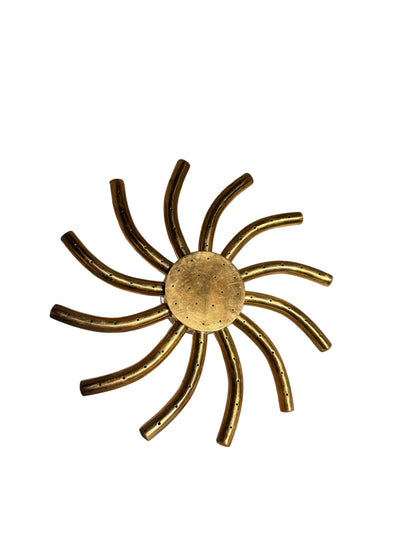 Solid Brass Rotary Fountain Shower Rose