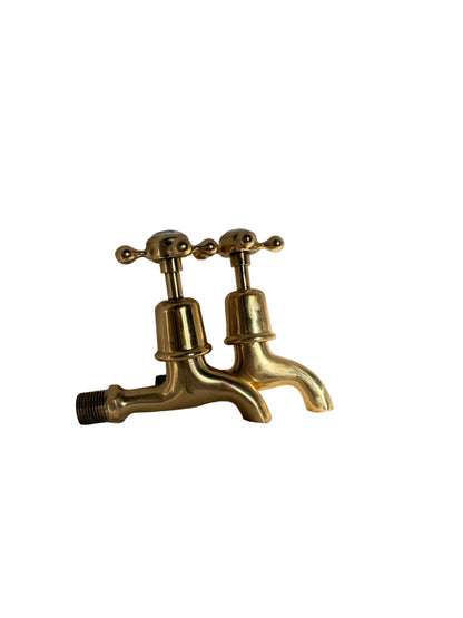 Solid Brass Bib Taps