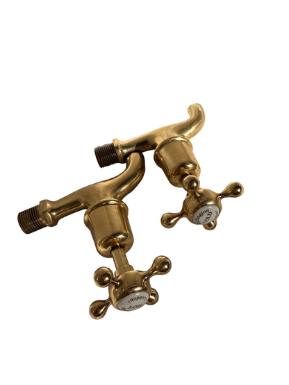 Solid Brass Bib Taps