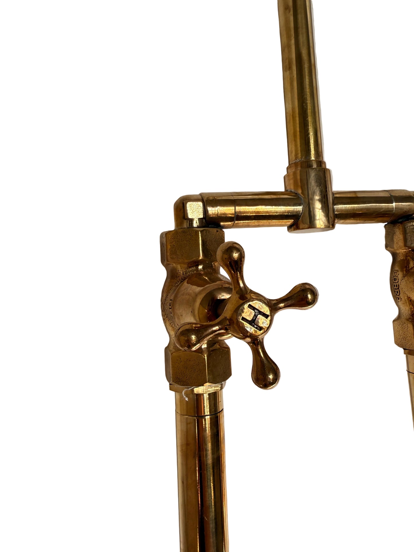 Solid brass customised pillar kitchen mixer