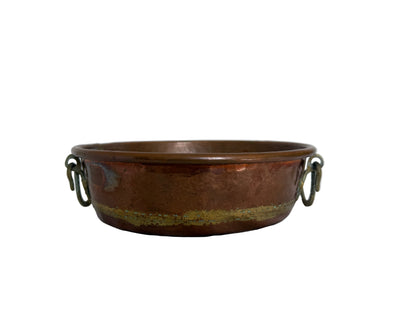 Vintage Copper Preserving Pan (Jam Boiler / Cauldron)