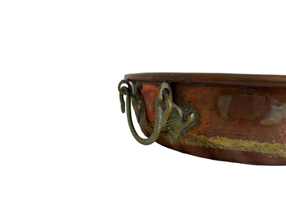 Vintage Copper Preserving Pan (Jam Boiler / Cauldron)