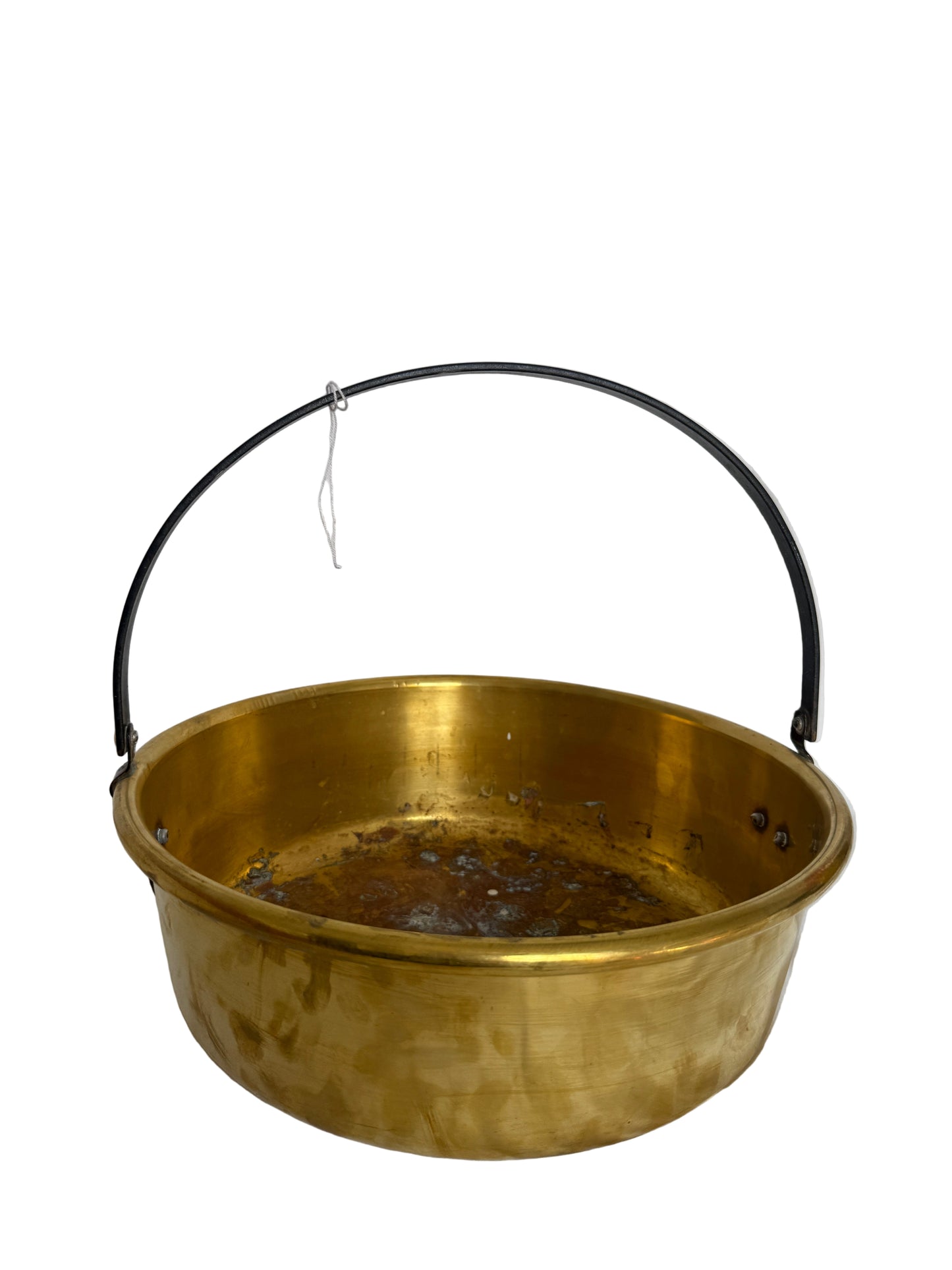 Antique Brass Jam Pan / Preserve Pot