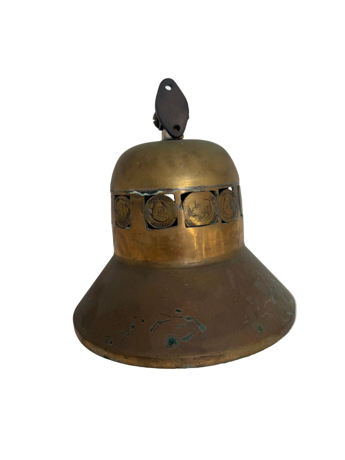 Vintage Landes Solid Brass Bell