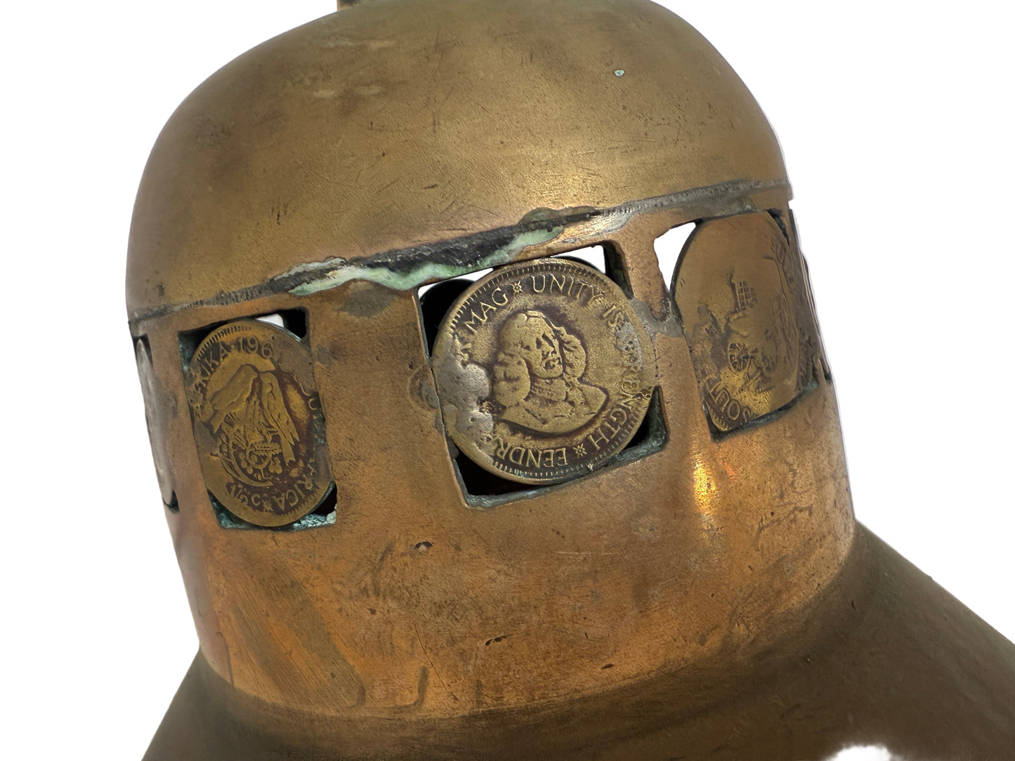 Vintage Landes Solid Brass Bell