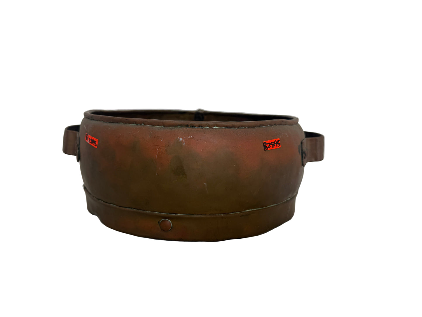 Vintage Copper Bowl with Handles (Jam Pan)