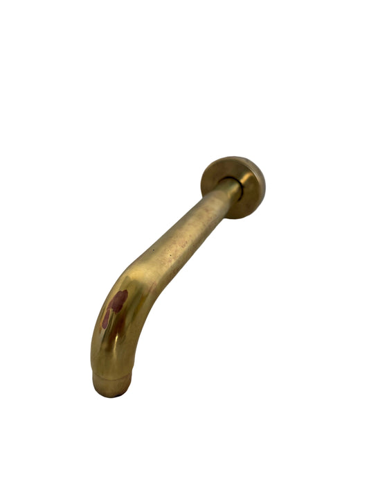 Solid brass spout