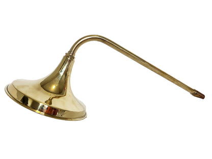 Solid Brass Cone Shower Rose and Arm