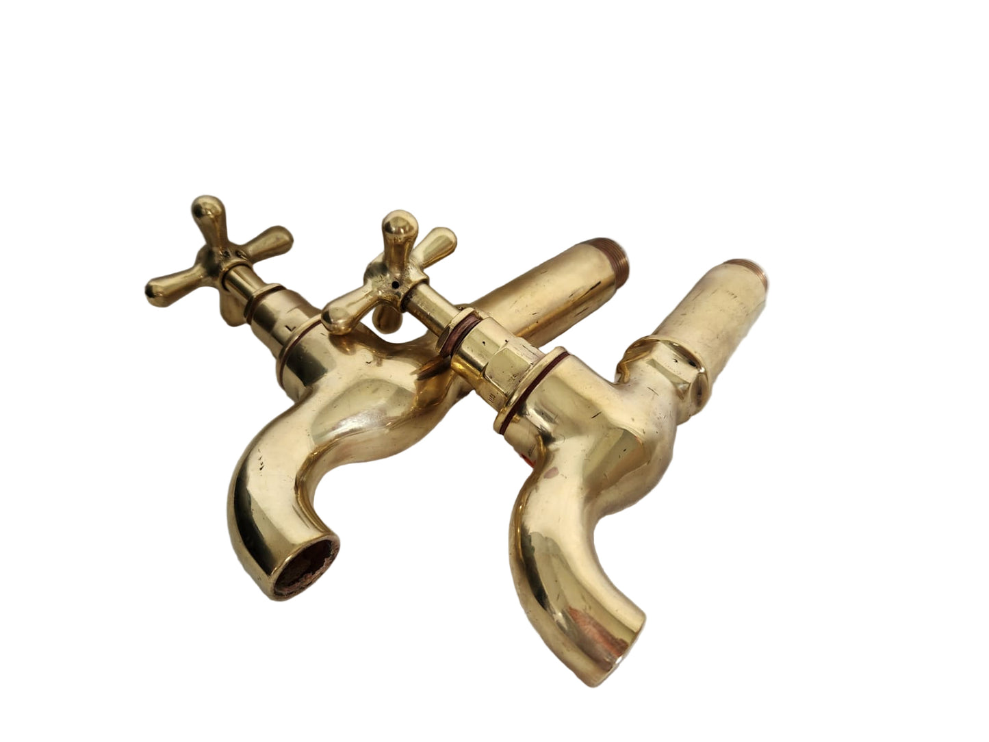 3/4 Brass Bib Taps with Extension Pieces