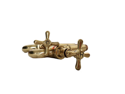 3/4 Brass Bib Taps with Extension Pieces