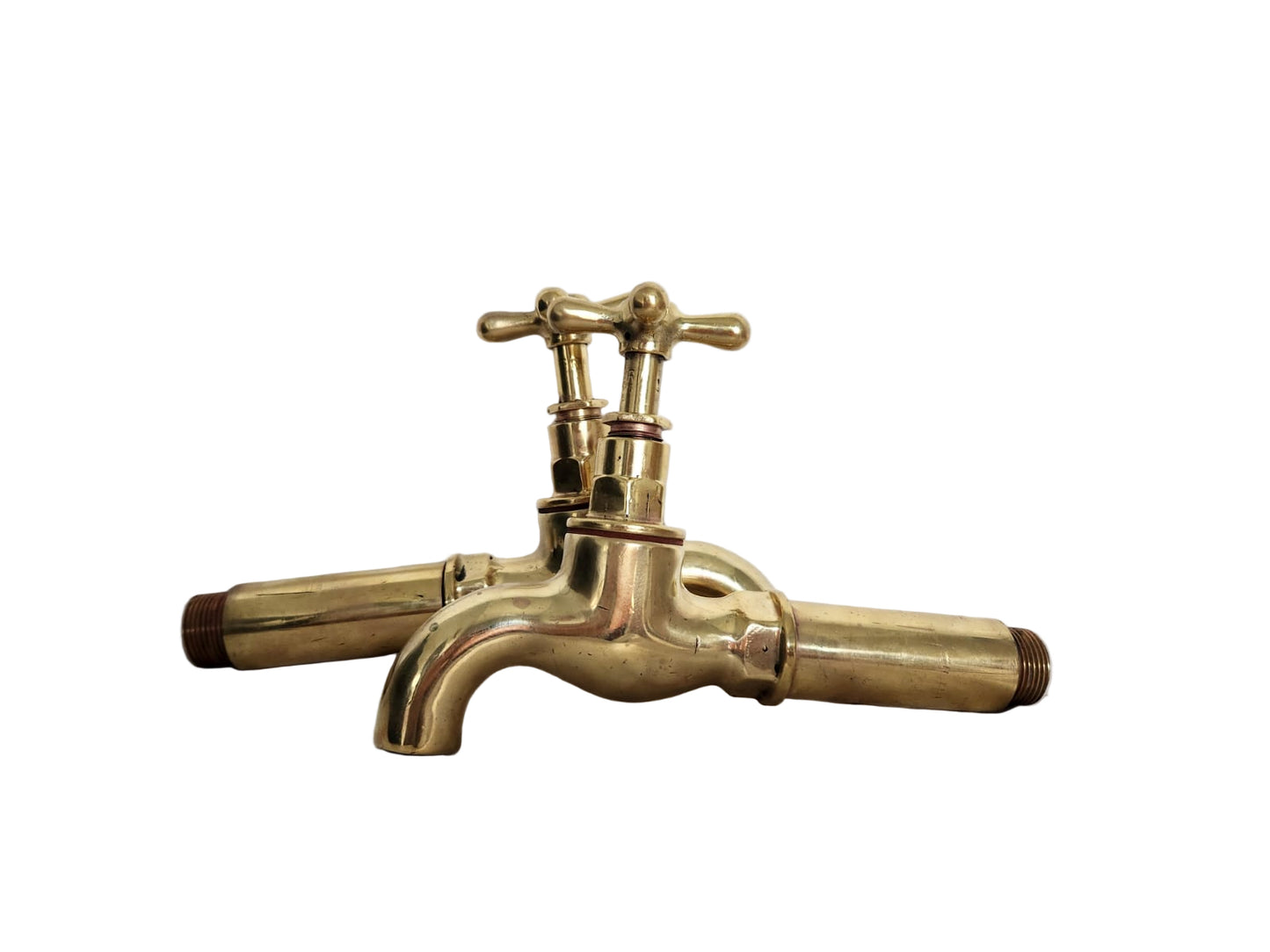 3/4 Brass Bib Taps with Extension Pieces